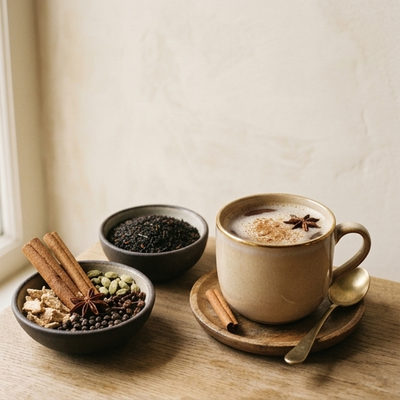 masala chai spices cinnamon